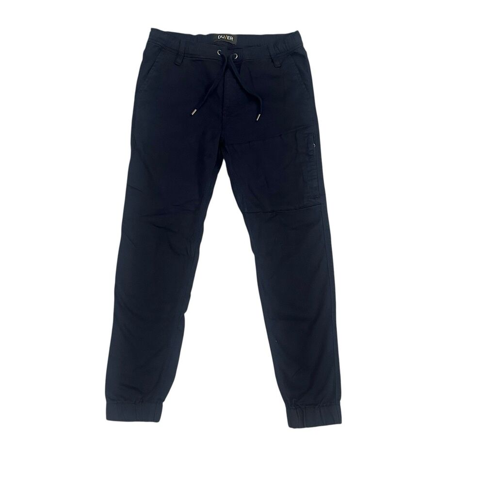 DU/ER Men's Black Jogger Sweatpants
